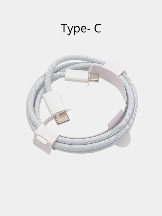 Быстрая зарядка 35W USB-C to Lightn15ing, Type-C + USB-C кабель для iPhone 14, 15, 16