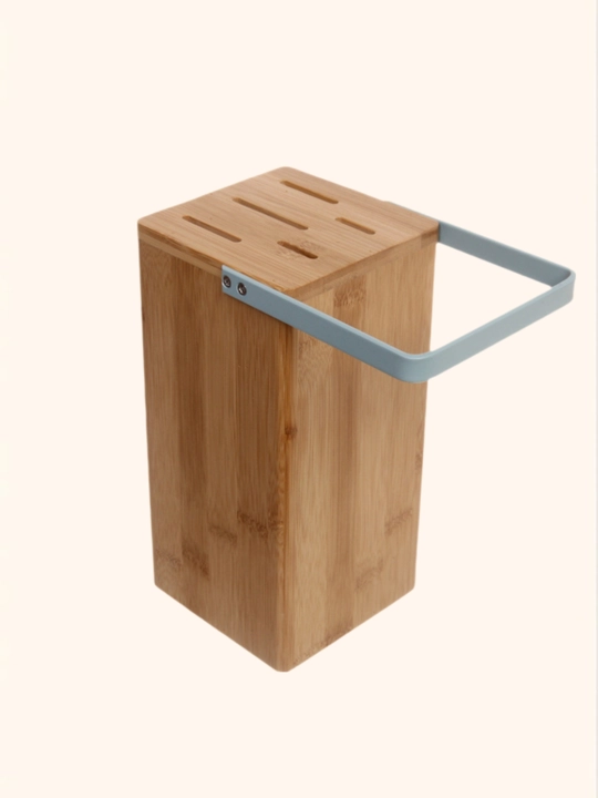 Bambuk pichoq stand "O'lala" 26.5x11x17.5 cm - 