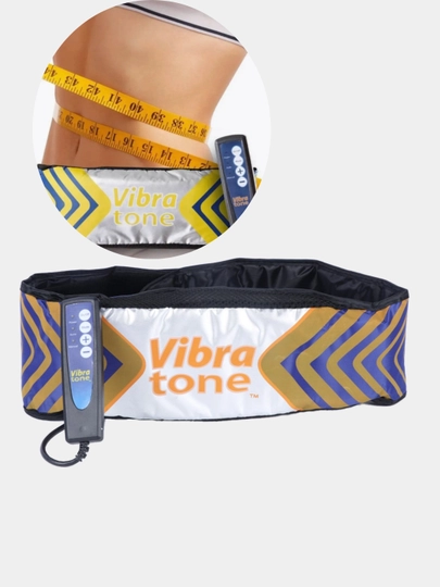 Массажный пояс для похудения Vibratone, массажер — JONIK-VIBRATO-ЧЕРН