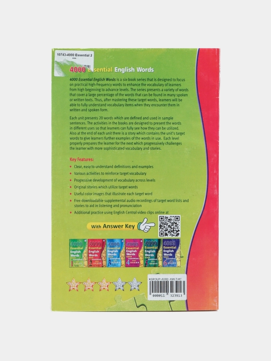 4000 essential english words 1, 2, 3, 4, 5, 6 Uzbek translations