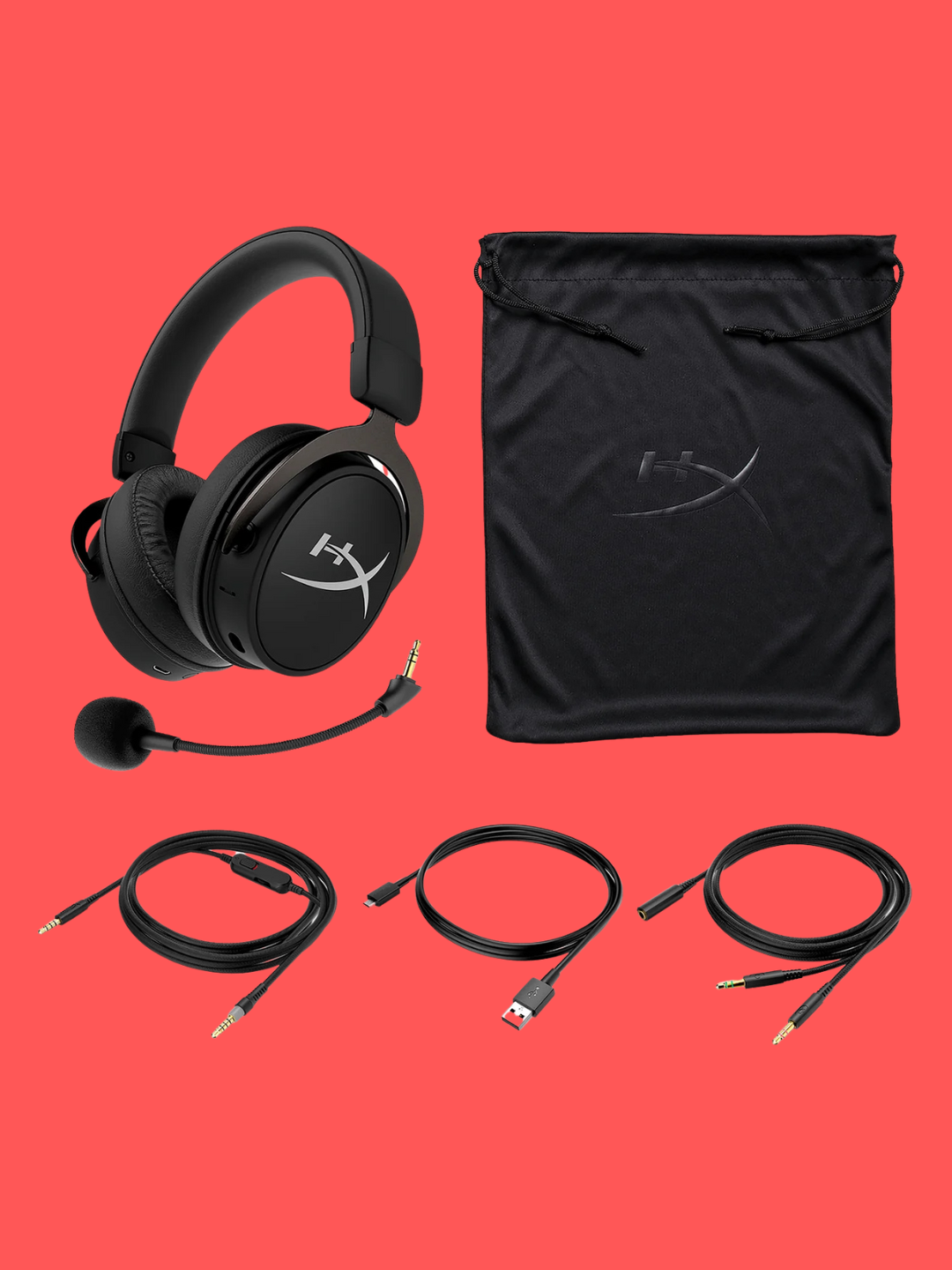  Проводные и Bluetooth HyperX Cloud MIX наушник и для игр и музыки  3.5 mm, Hi-Res Audio