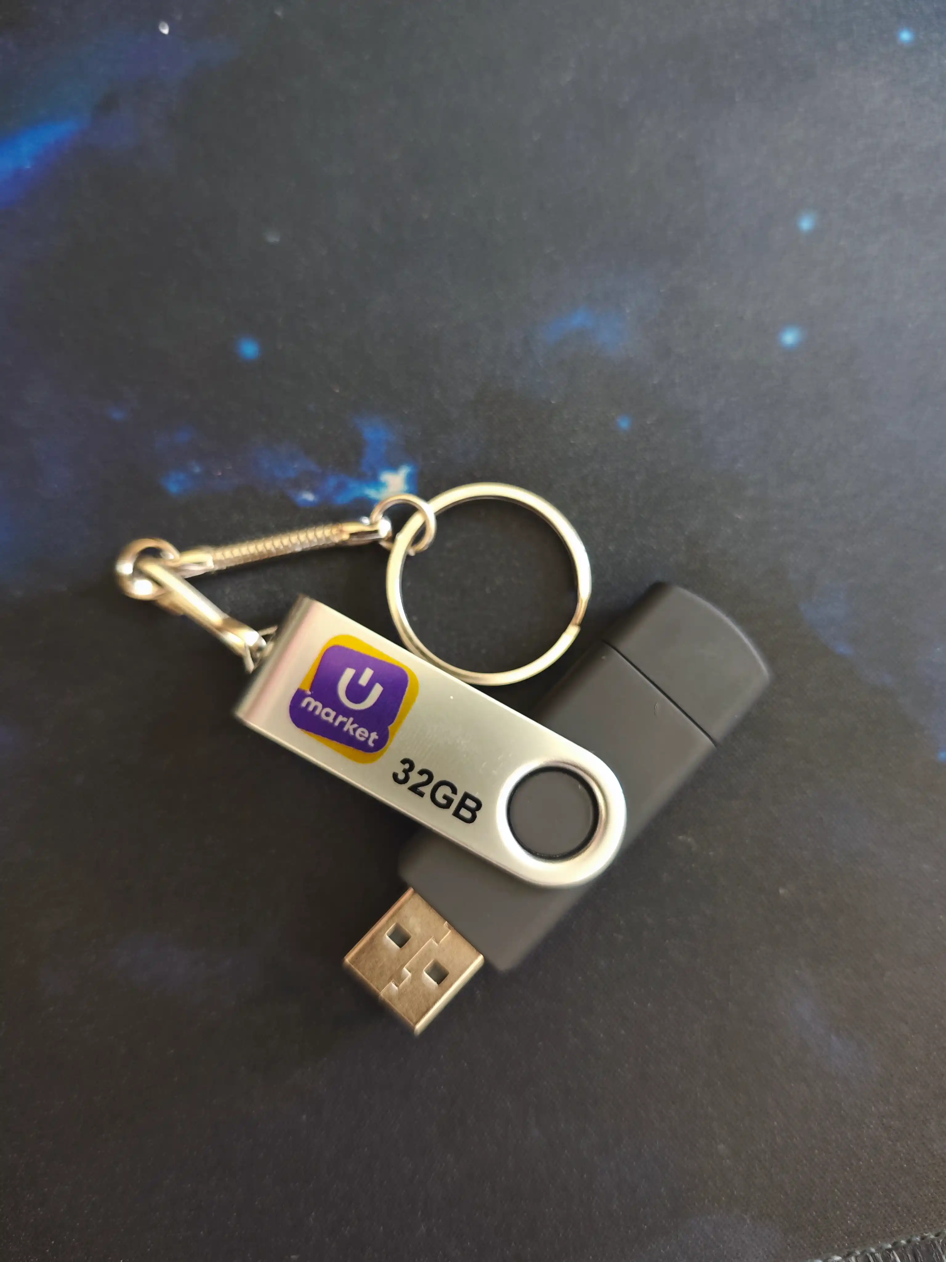 OTG fleshka, USB, Type-C, xotira kartasi 4 GB, 8 GB, 16 GB, 32 GB, 64 GB, 128 GB, 256 GB