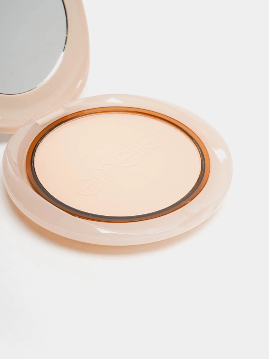 Пудра для лица Emelie BB/HD компактная Matte Powder, SPF, матовая, стойкая