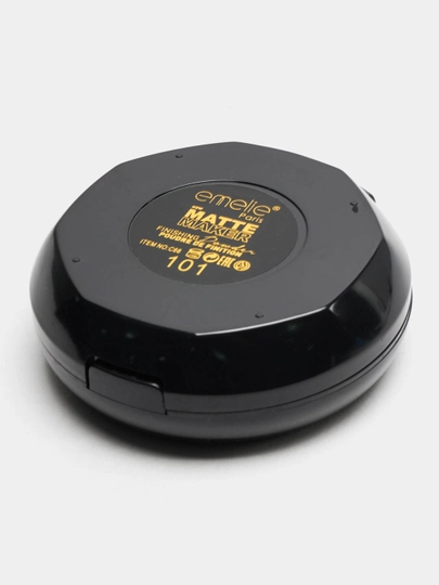 Пудра для лица Emelie BB/HD компактная Matte Powder, SPF, матовая, стойкая