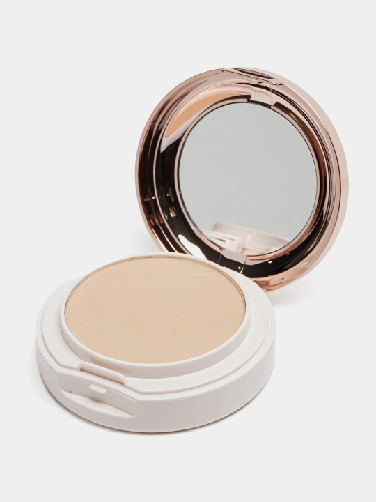 Пудра для лица Emelie BB/HD компактная Matte Powder, SPF, матовая, стойкая
