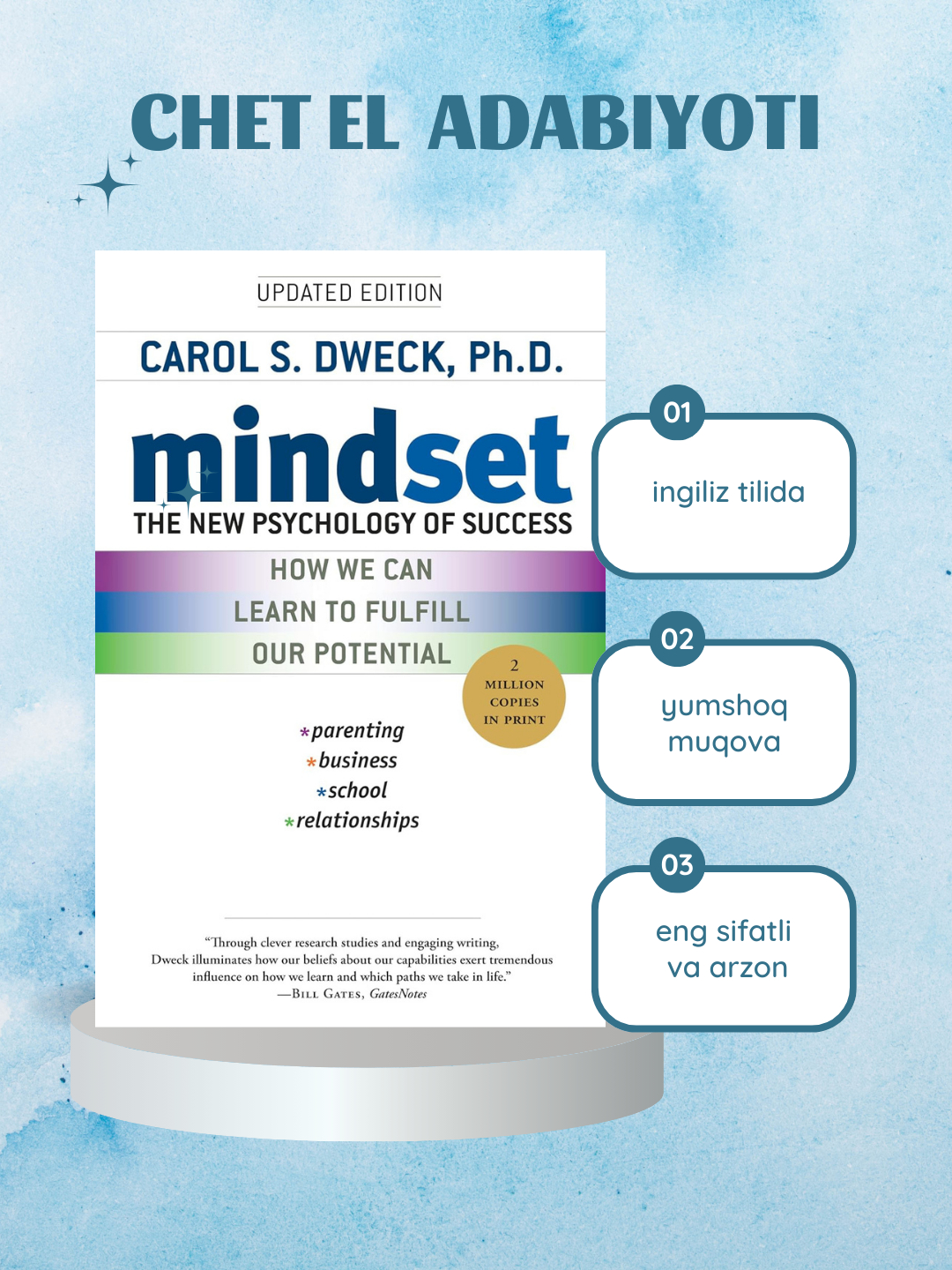 Mindset - Carol S. Sweck, Ph. D, на английском языке - 