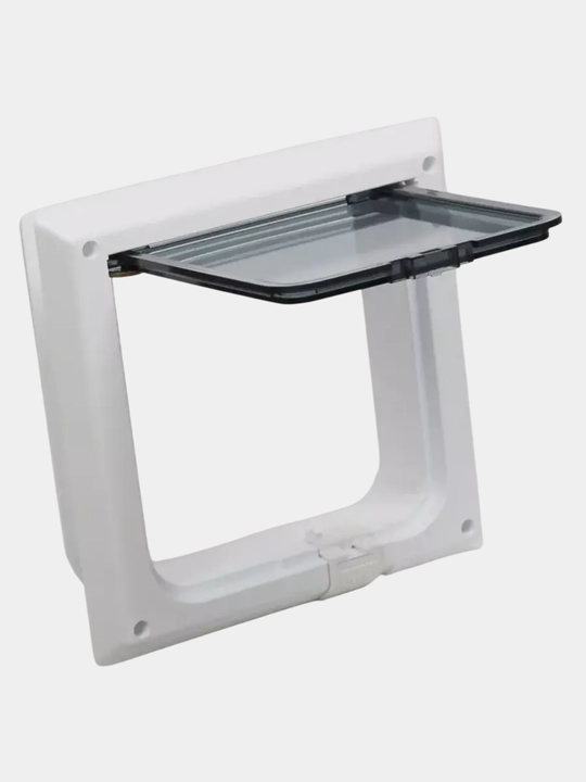 Mushuklar va kichik itlar uchun kirish eshigi, 14,5 x 14,5 sm - 