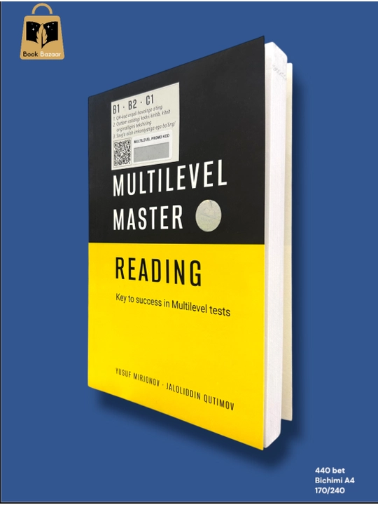 "Multilevel Master" - Yusuf Mirjonovdan IELTS va CEFR uchun kompleks tayyorgarlik