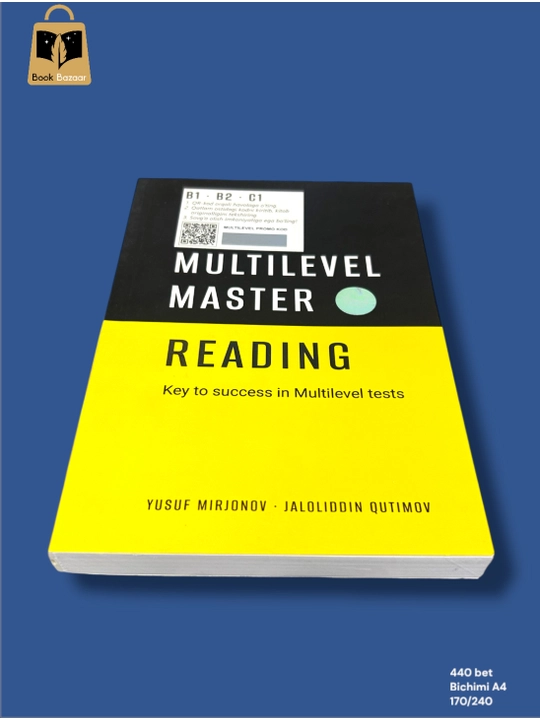 "Multilevel Master" - Yusuf Mirjonovdan IELTS va CEFR uchun kompleks tayyorgarlik