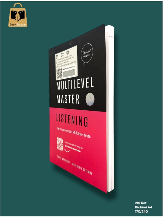 "Multilevel Master" - Yusuf Mirjonovdan IELTS va CEFR uchun kompleks tayyorgarlik