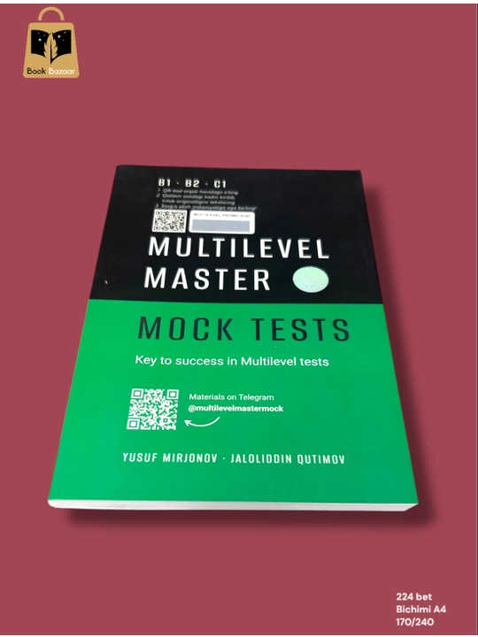 "Multilevel Master" - Yusuf Mirjonovdan IELTS va CEFR uchun kompleks tayyorgarlik