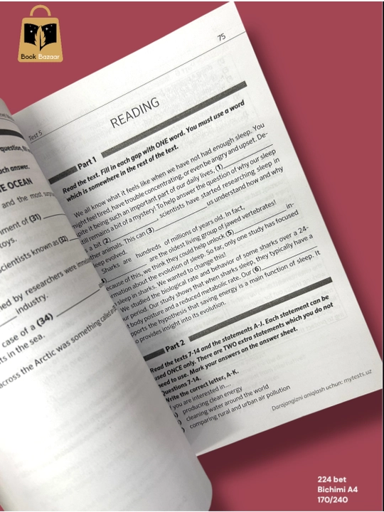 "Multilevel Master" - Yusuf Mirjonovdan IELTS va CEFR uchun kompleks tayyorgarlik