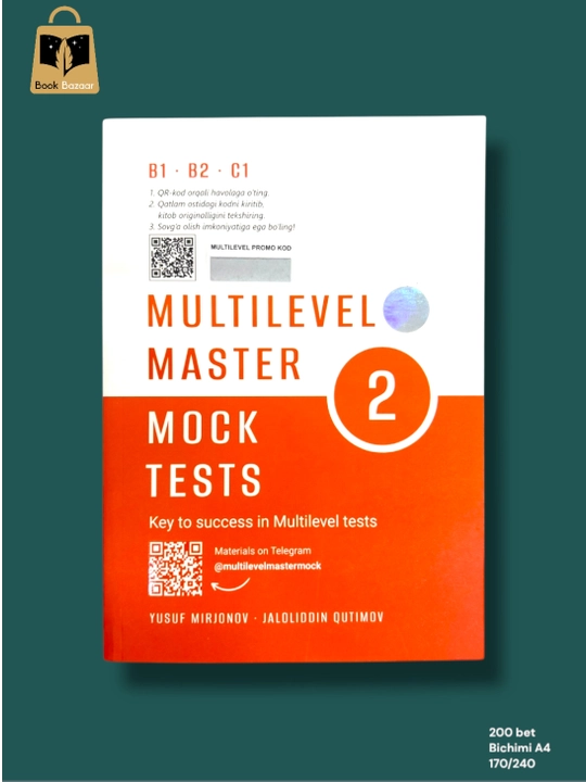 "Multilevel Master" - Yusuf Mirjonovdan IELTS va CEFR uchun kompleks tayyorgarlik - 