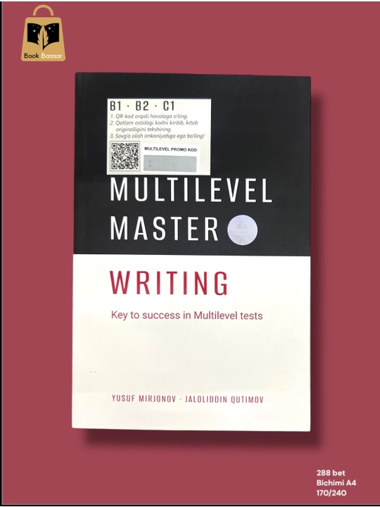 "Multilevel Master" - Yusuf Mirjonovdan IELTS va CEFR uchun kompleks tayyorgarlik - 