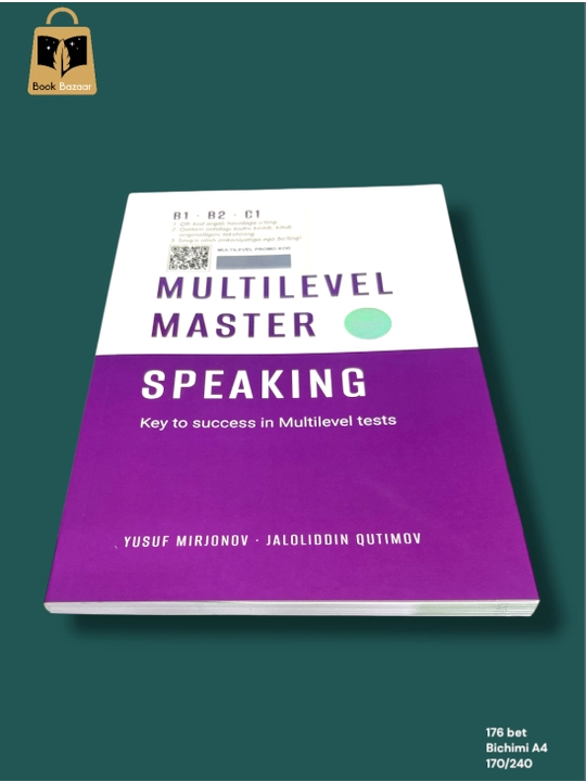"Multilevel Master" - Yusuf Mirjonovdan IELTS va CEFR uchun kompleks tayyorgarlik