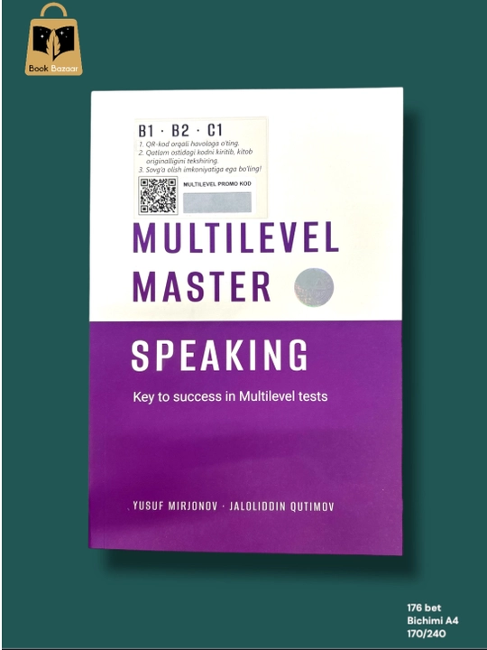 "Multilevel Master" - Yusuf Mirjonovdan IELTS va CEFR uchun kompleks tayyorgarlik - 
