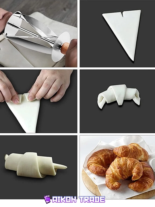 Mini kruassan tayyorlash pichog‘i