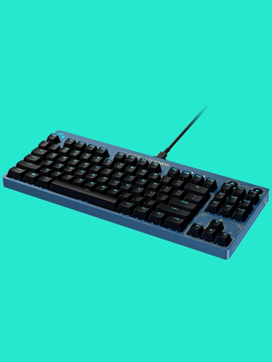 Logitech G PRO LOL Edition – oʻyin klaviaturasi, GX Brown kalitlari, RGB TKL