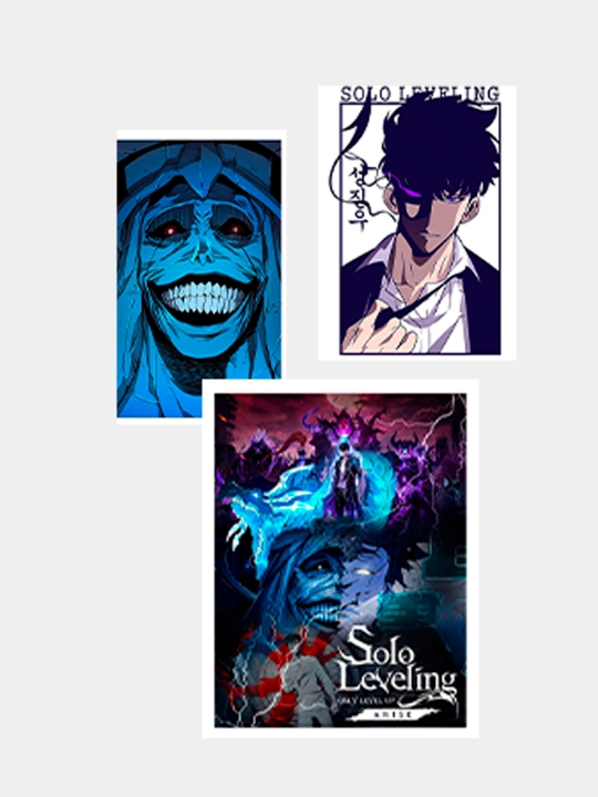 Stikerlar Anime Naruto, Bleach, Jujutsu Kaisen, Demon Slayer, Attack on Titan, 50 xil - 