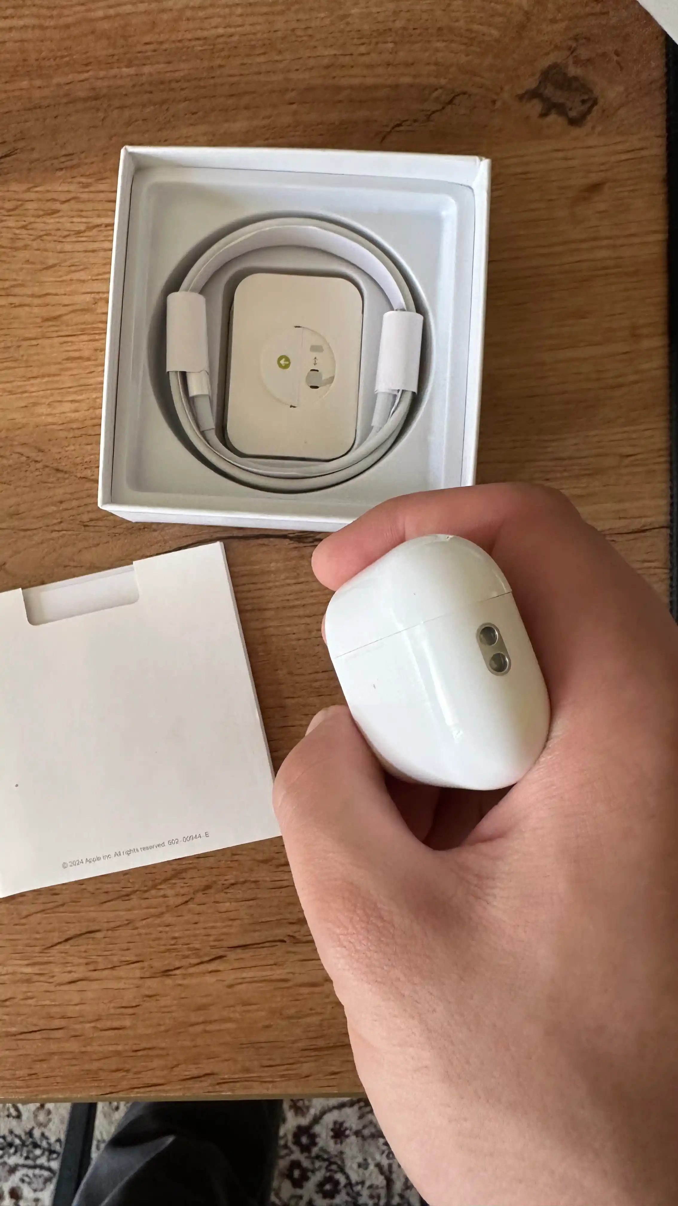 "PODS PRO 2" наушники для iPhone и Android ANC version