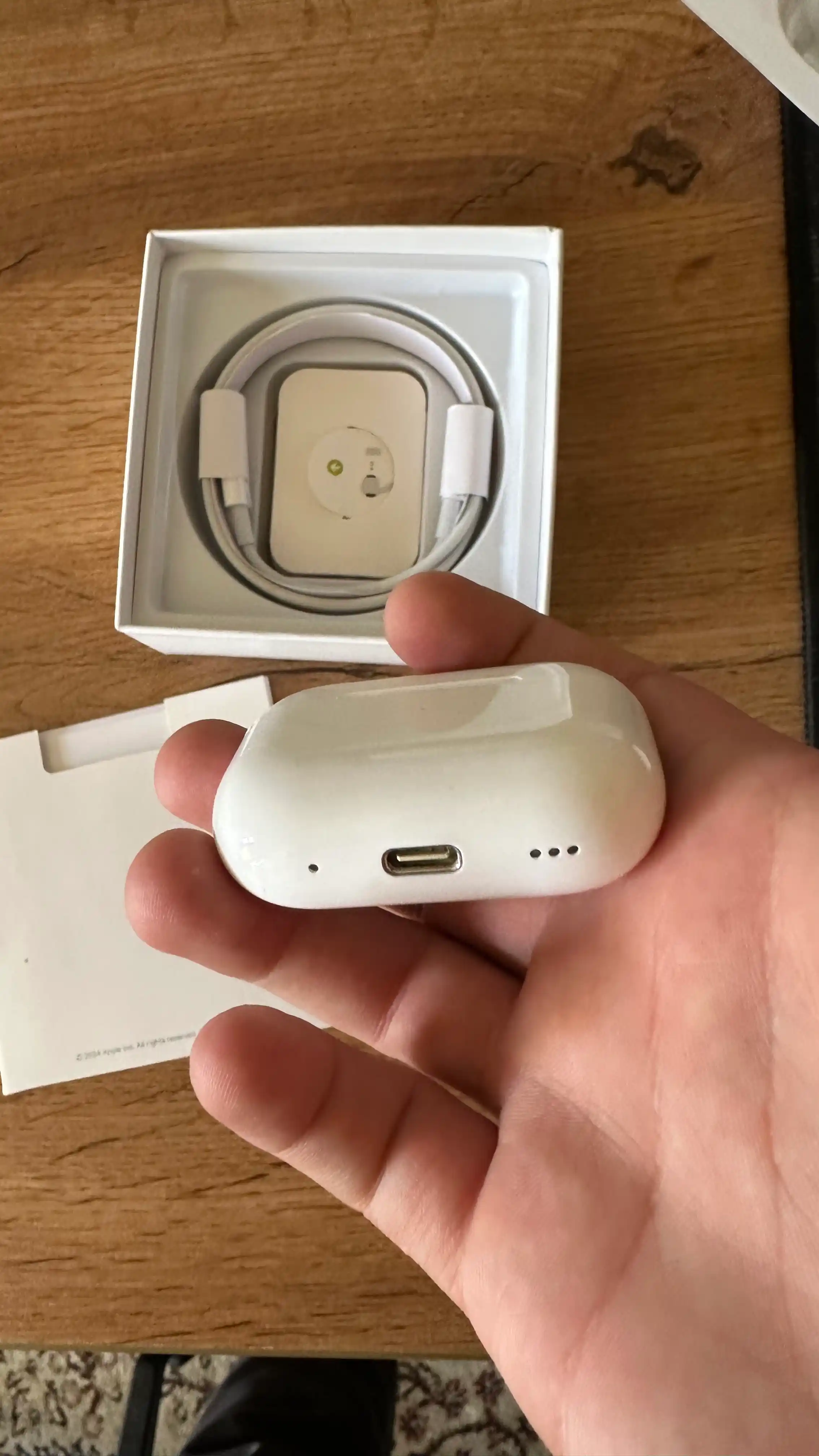 "PODS PRO 2" наушники для iPhone и Android ANC version