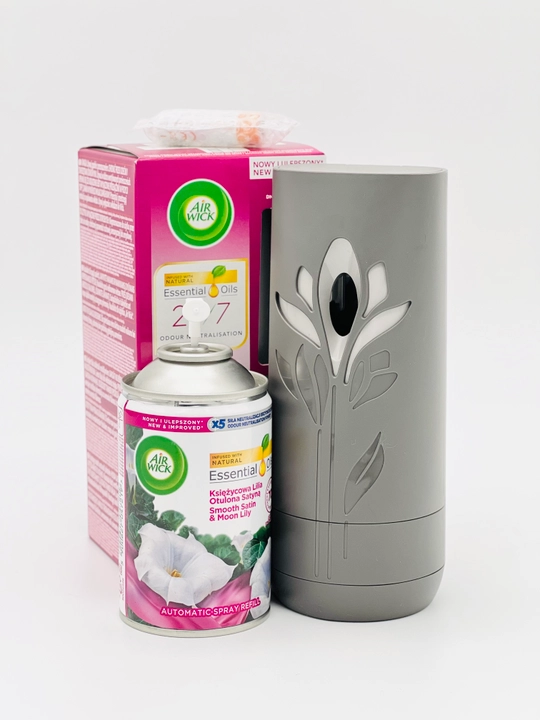 Air Wick Freshmatic Avtomatik havo spreyi hidli "Lunnaia liliia" - 