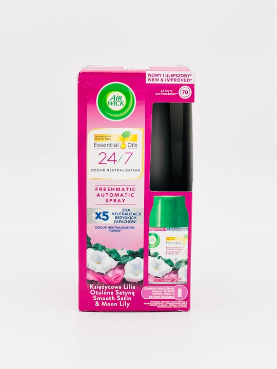 Air Wick Freshmatic Avtomatik havo spreyi hidli "Lunnaia liliia"