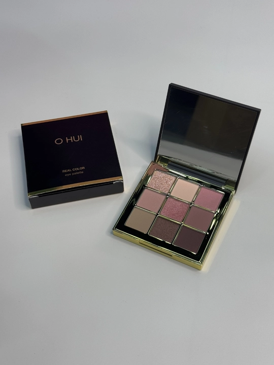 Тени для век O HUI, номер-2 Real Color Eyeshadow Palette, Mood Pink - 