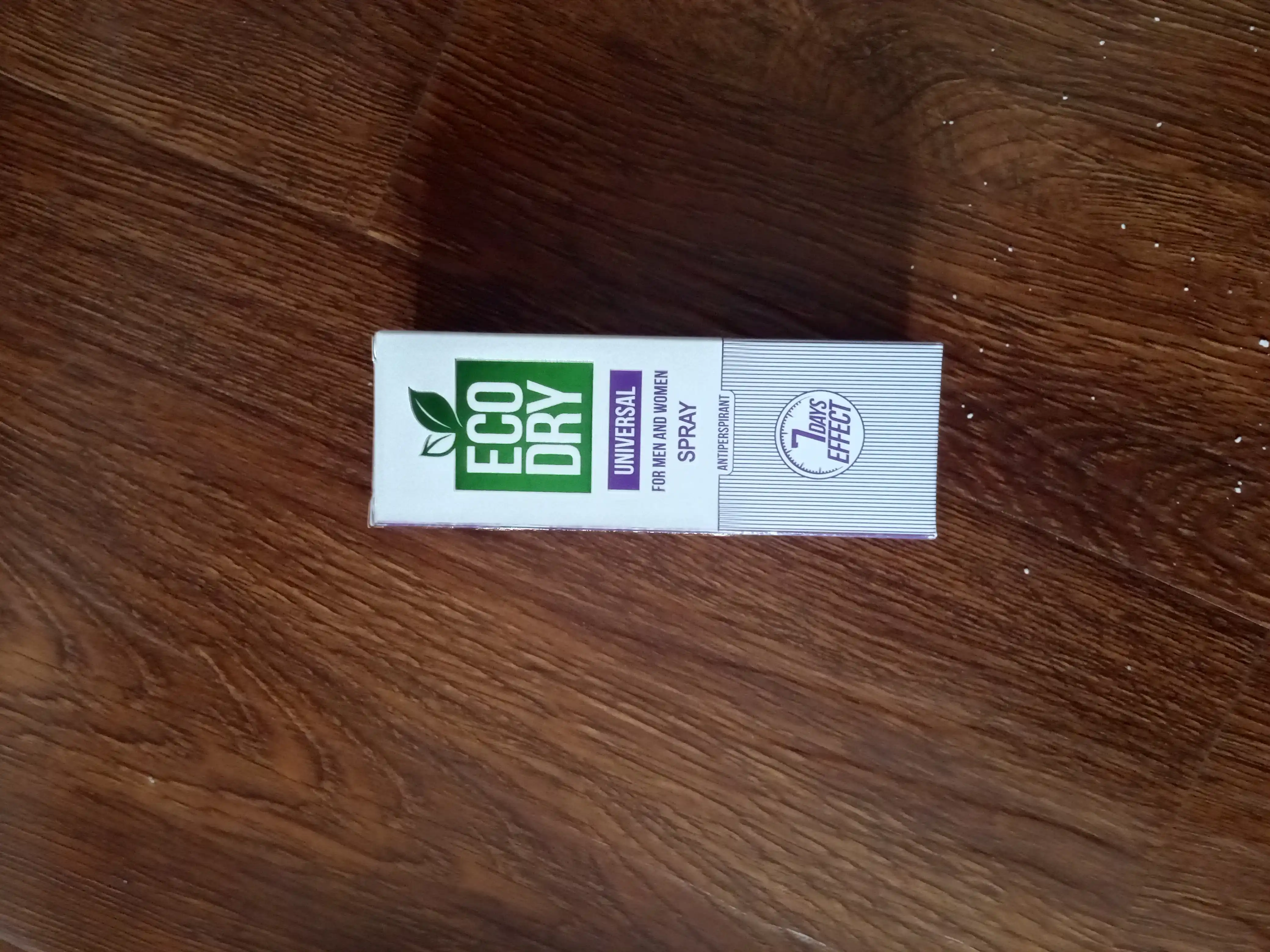 Antiperspirant sprey Eco Dry Universal, terlashga qarshi samarali vosita, 35 ml