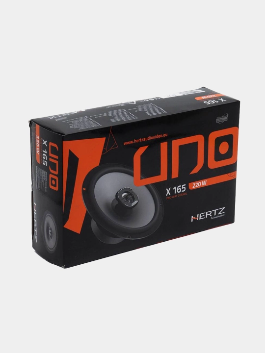 Hertz UNO Series X-165 6,5 dyuymli 2 tomonlama koaksial dinamiklar, juft - 