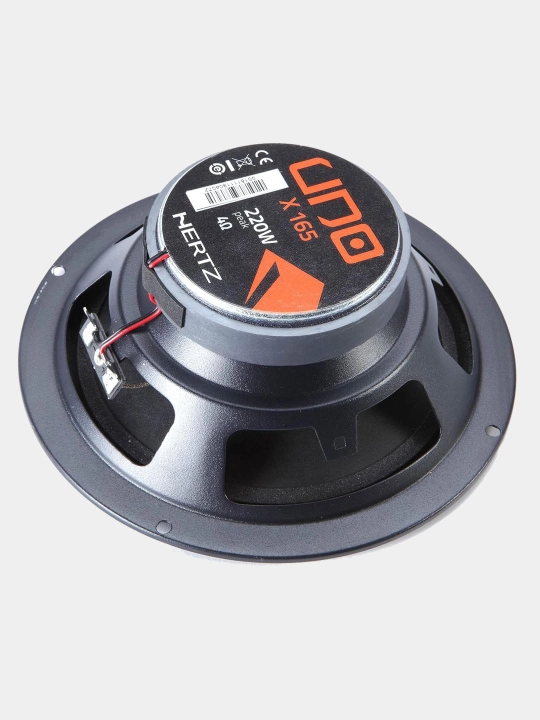 Hertz UNO Series X-165 6,5 dyuymli 2 tomonlama koaksial dinamiklar, juft