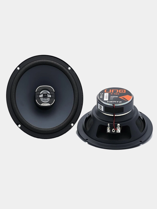 Hertz UNO Series X-165 6,5 dyuymli 2 tomonlama koaksial dinamiklar, juft