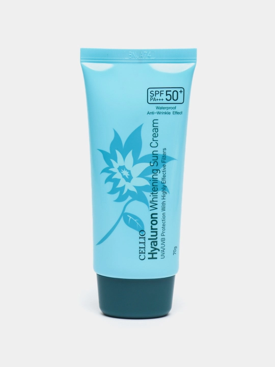 Quyoshdan himoyalovchi krem Collagen White, namlovchi, toblanishga qarshi, SPF50+