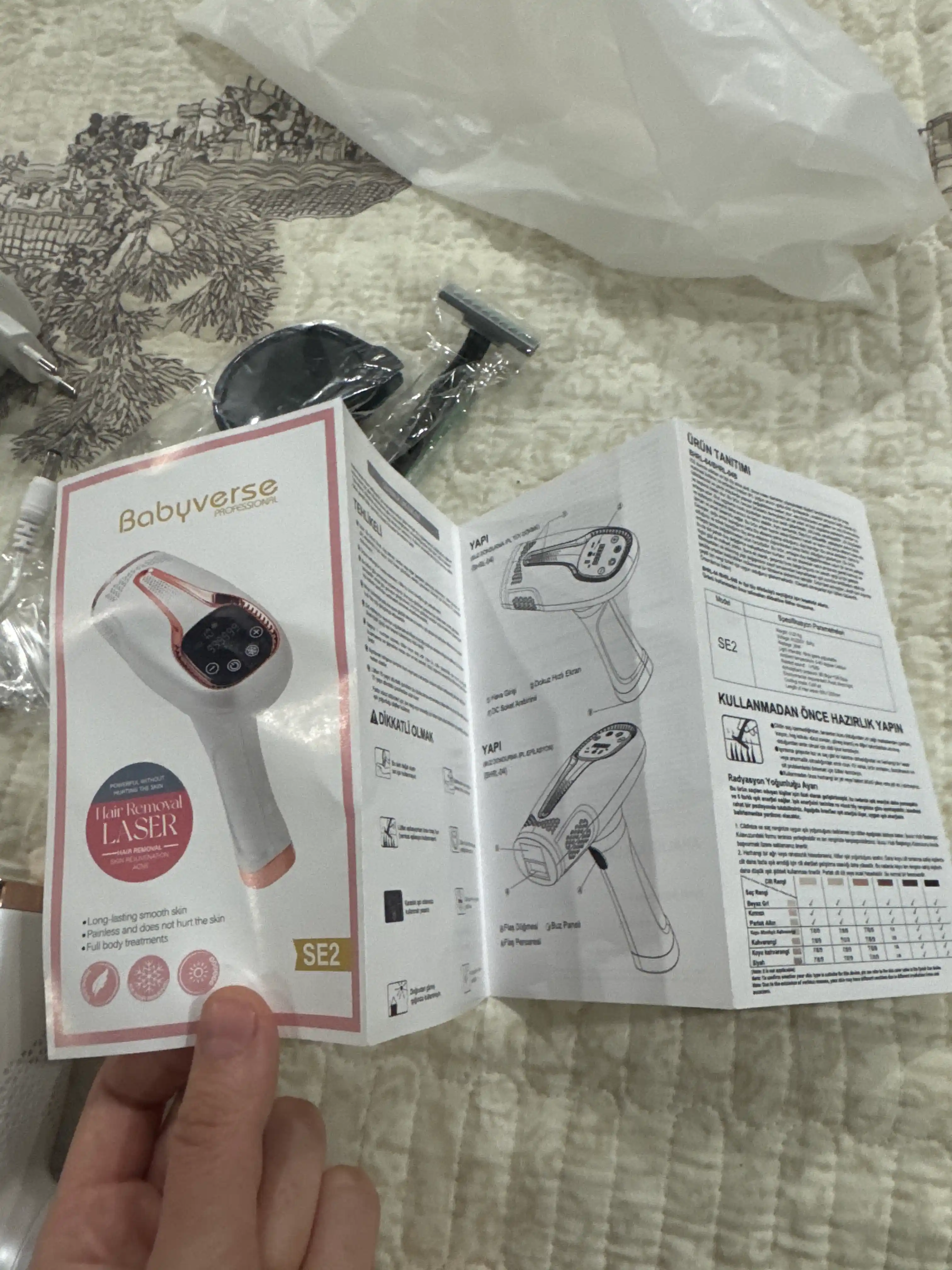 Sovitish effektiga ega ayollar lazerli fotoepilyatori