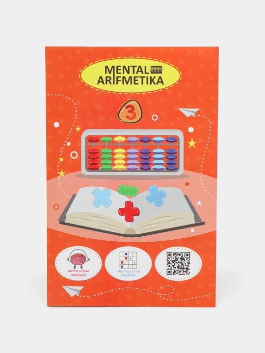 Mental kitob 1,2,3 qismlar, kitobi hamda mashq daftarlari - 