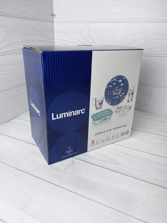 Bolalar uchun Luminarc idishlari to‘plami, 5 predmet