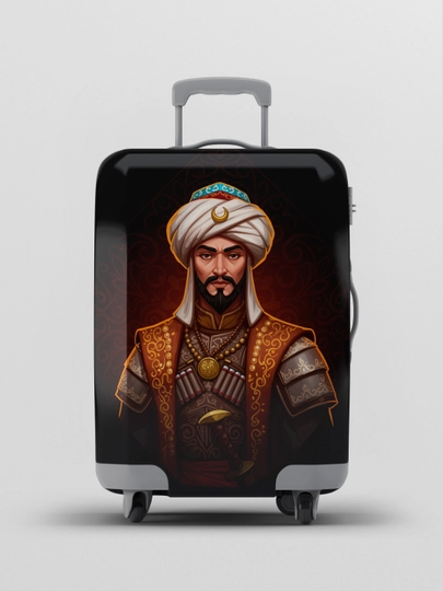 Чехол для чемодана Willmoda с ярким авторским дизайном — WILL-WM6032-ЛАВАНД-6032S