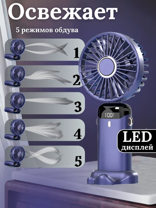 Aroma Mini-ventilyator quyosh paneli bilan