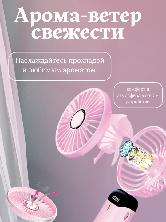 Aroma Mini-ventilyator quyosh paneli bilan