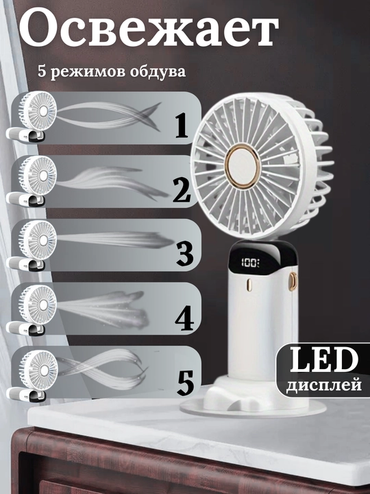 Aroma Mini-ventilyator quyosh paneli bilan