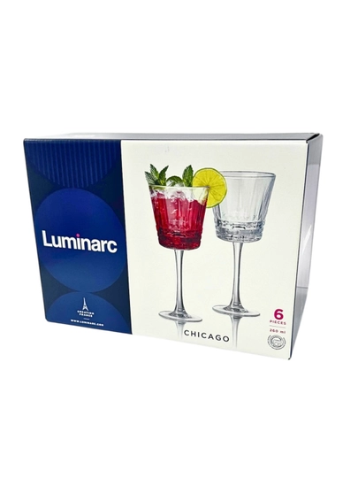 Набор бокалов для вина Luminarc "Чикаго", 260 мл, 6 шт