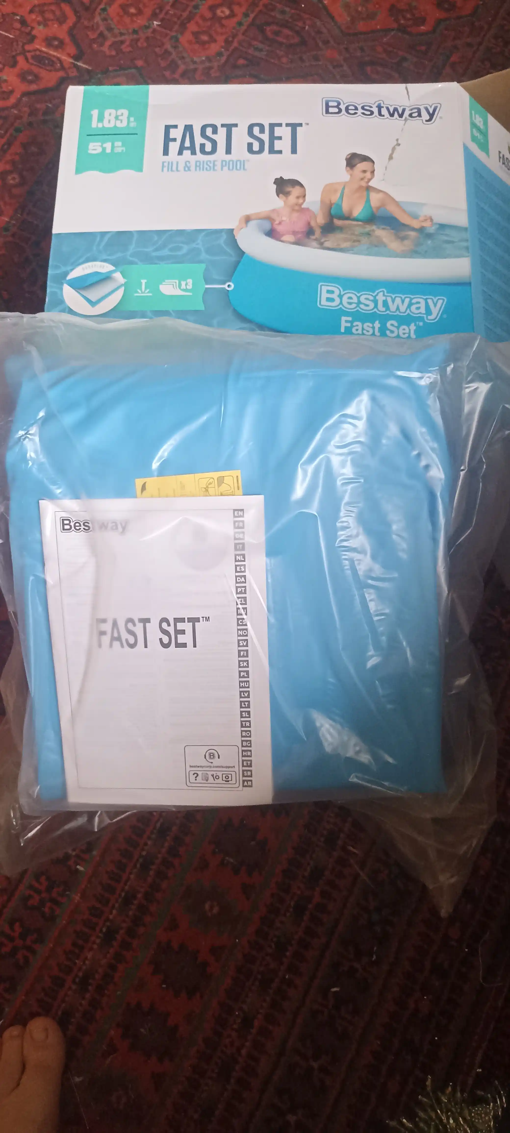 Надувной бассейн Intex Easy Set, с объемом 886-3853 л на выбор, для детей и взрослых