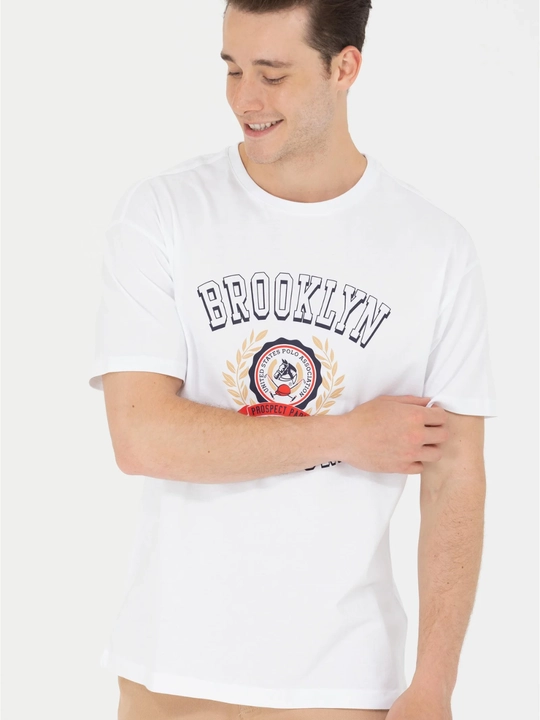 Erkaklar uchun futbolka, paxtadan US Polo Assn