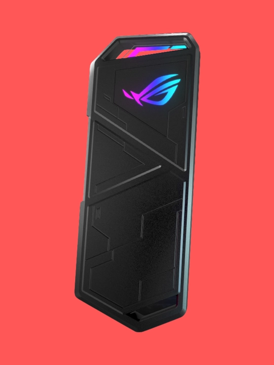 ASUS ROG STRIX ARION – внешний SSD корпус, USB-C 3.2, RGB, M.2 NVMe, 10 Гбит/с