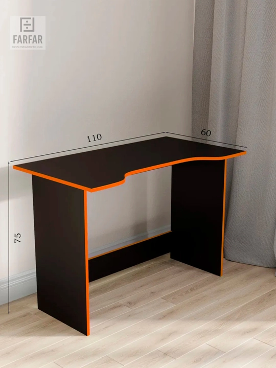 Стол письменный, компьютерный REDBLACK, 75*108*55 см