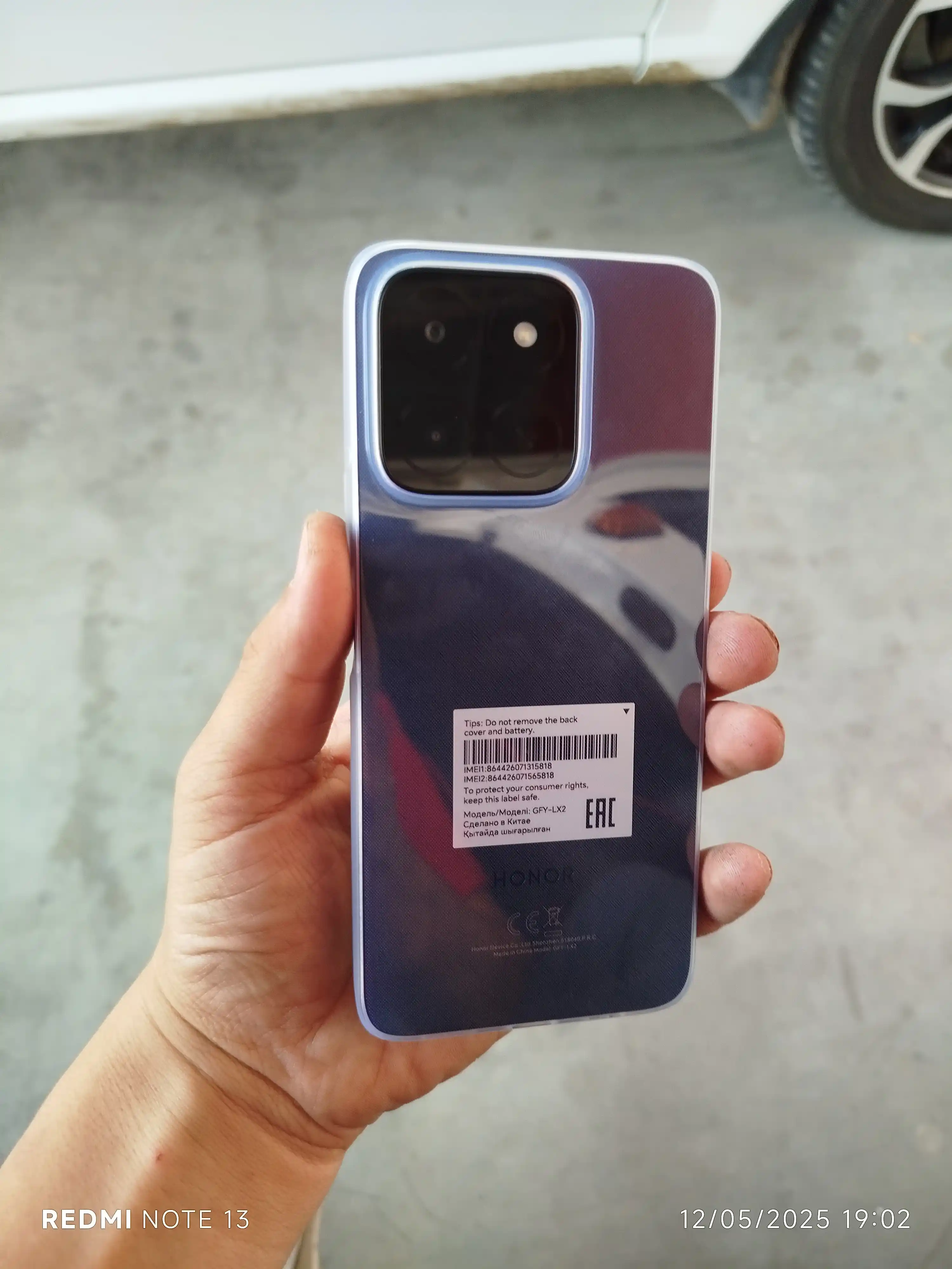 Smartfon Honor X5B batareya 5200 mah, 50 Mp kamera AI, 90 Hz