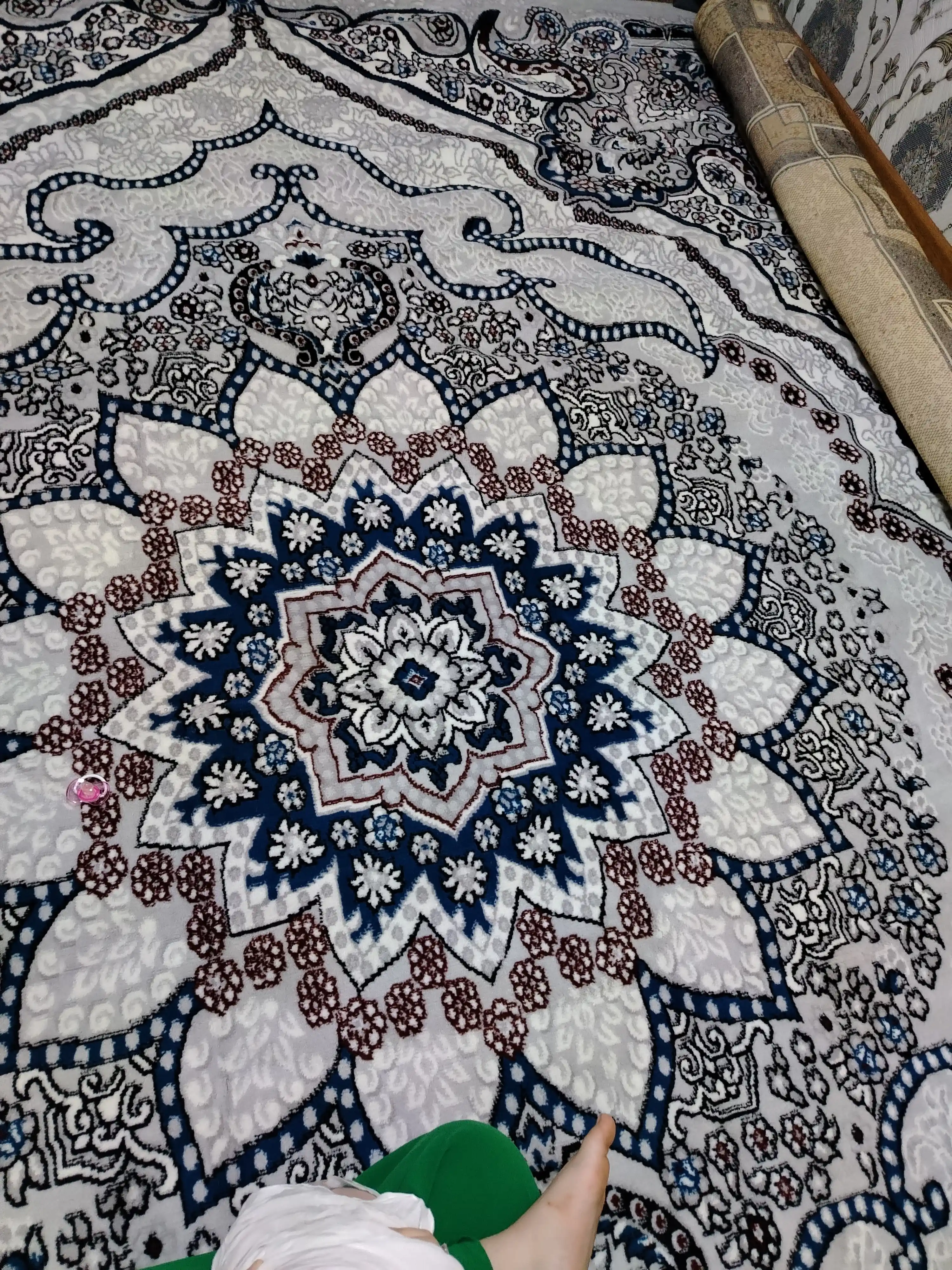 3x4 metrli uy va xonadon uchun yumshoq gilam, 3x4 metr, 300*400 sm