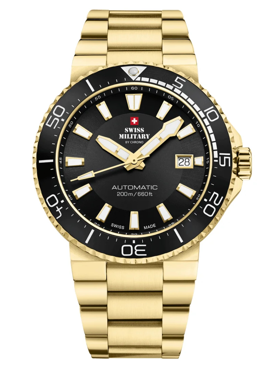 Erkaklar qo'l soati Swiss Military SMA34086 Automatic Diver - 