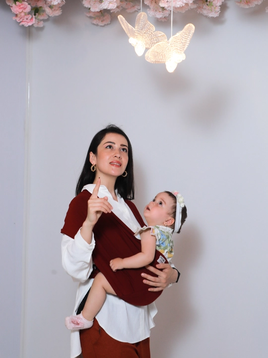 Trikotaj sling 0+, bolalar uchun ko‘tarib yurish, kenguru, mascotbaby, bolalar