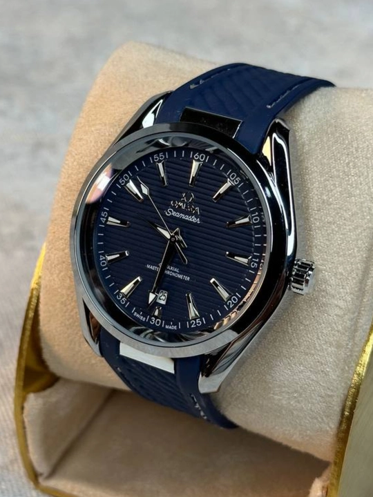 Erkaklar mexanik qo‘l soati, avtozavodli, Omega Seamaster uslubida